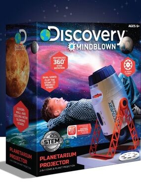Discovery Planetarium Projector - Blue, White & Orange